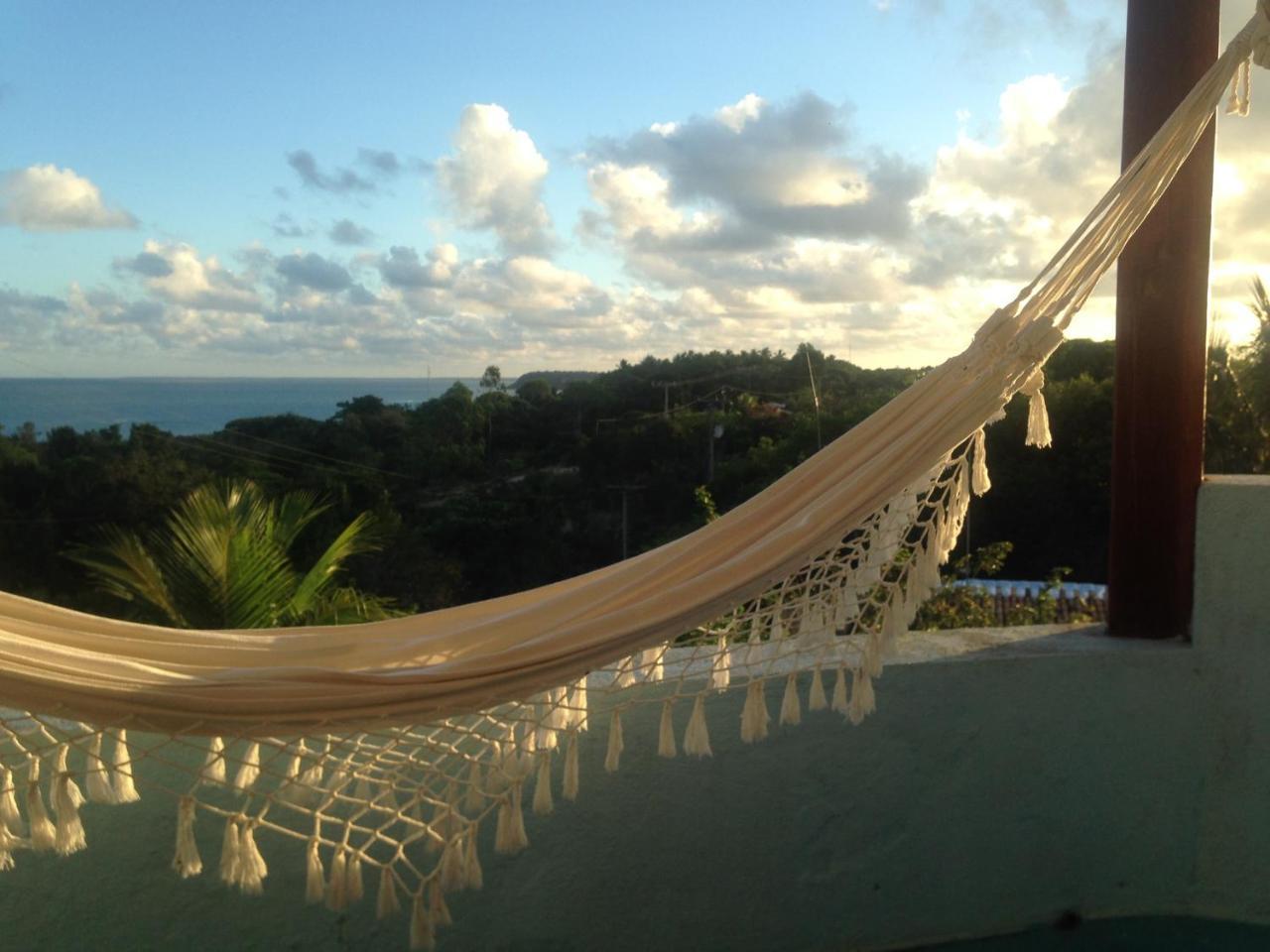 Espelho Bahia Blue House Bed and Breakfast Praia do Espelho Eksteriør billede